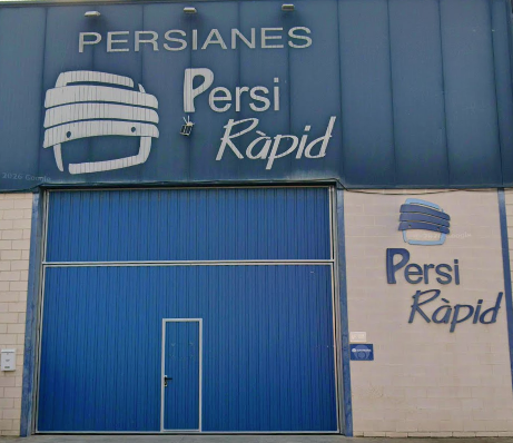 Nave de fabricación de persianas de Persi Ràpid en el polígono industrial de Torre-Serona
